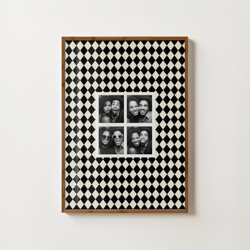 PERSONALISED 4 IMAGE CUSTOM PHOTO PRINT