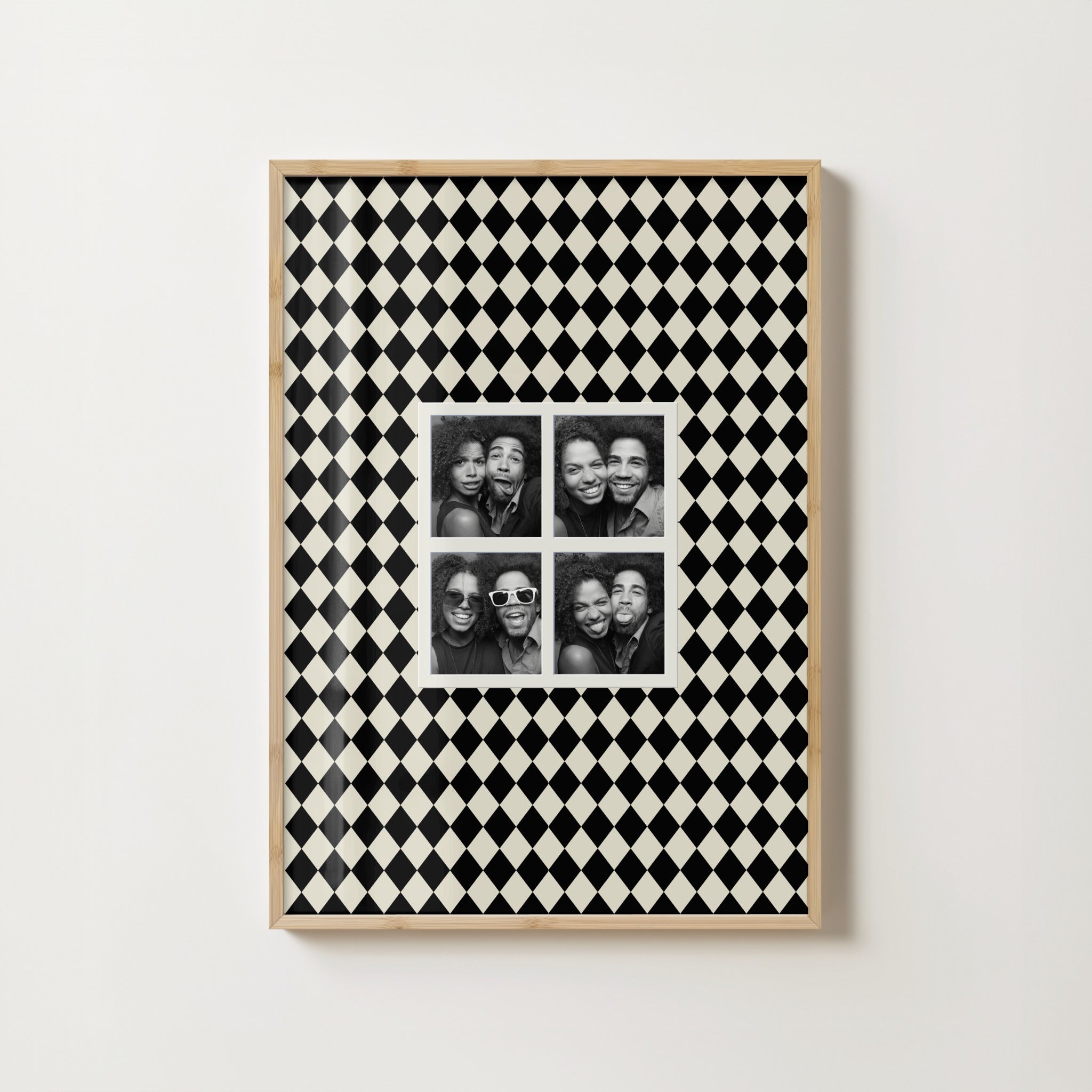 PERSONALISED 4 IMAGE CUSTOM PHOTO PRINT