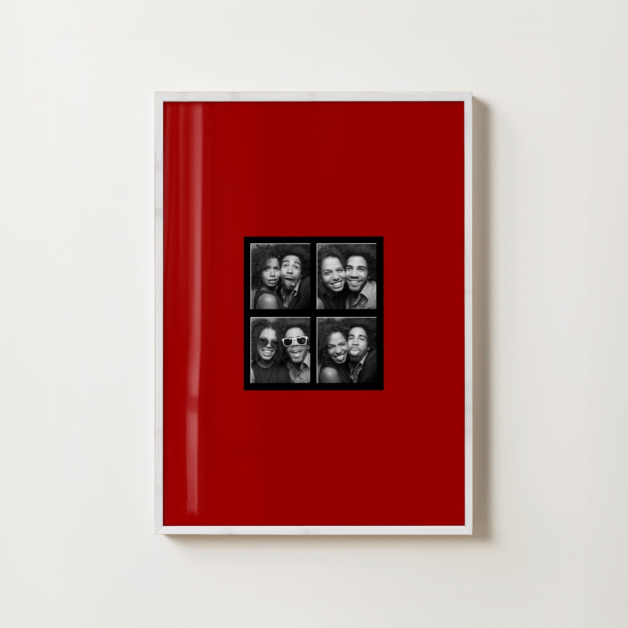 PERSONALISED 4 IMAGE CUSTOM PHOTO PRINT