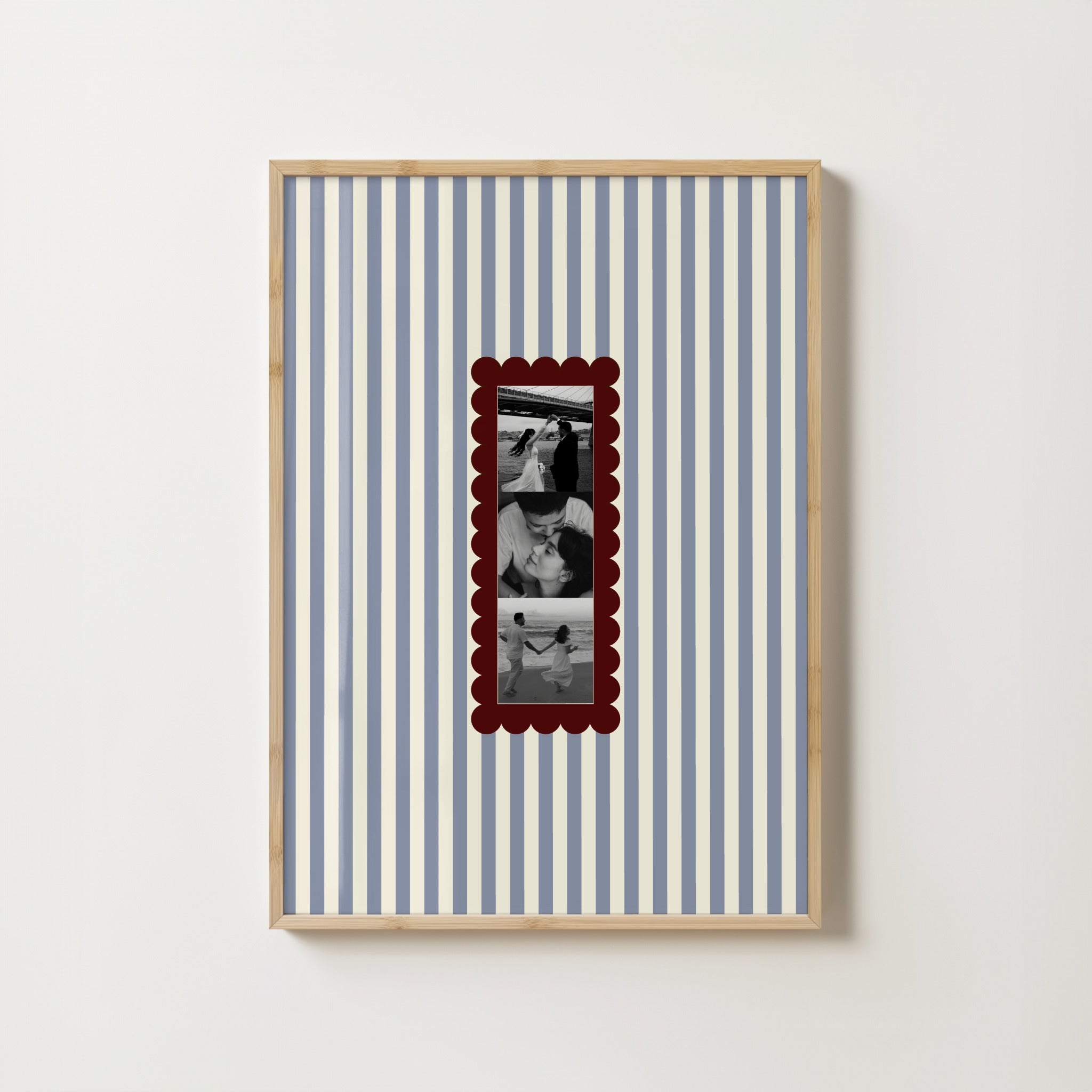 PERSONALISED 3 IMAGE CUSTOM PHOTO PRINT