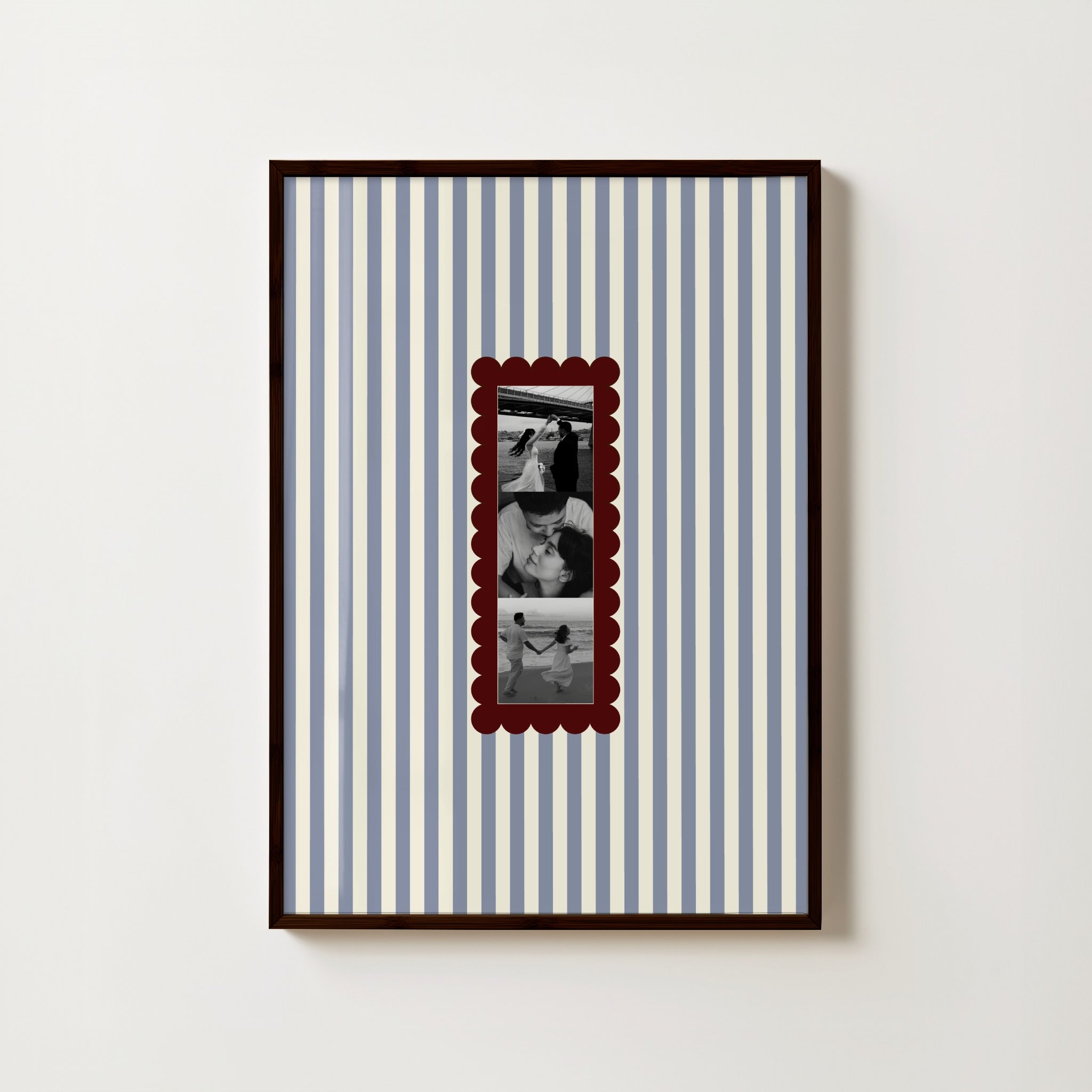 PERSONALISED 3 IMAGE CUSTOM PHOTO PRINT