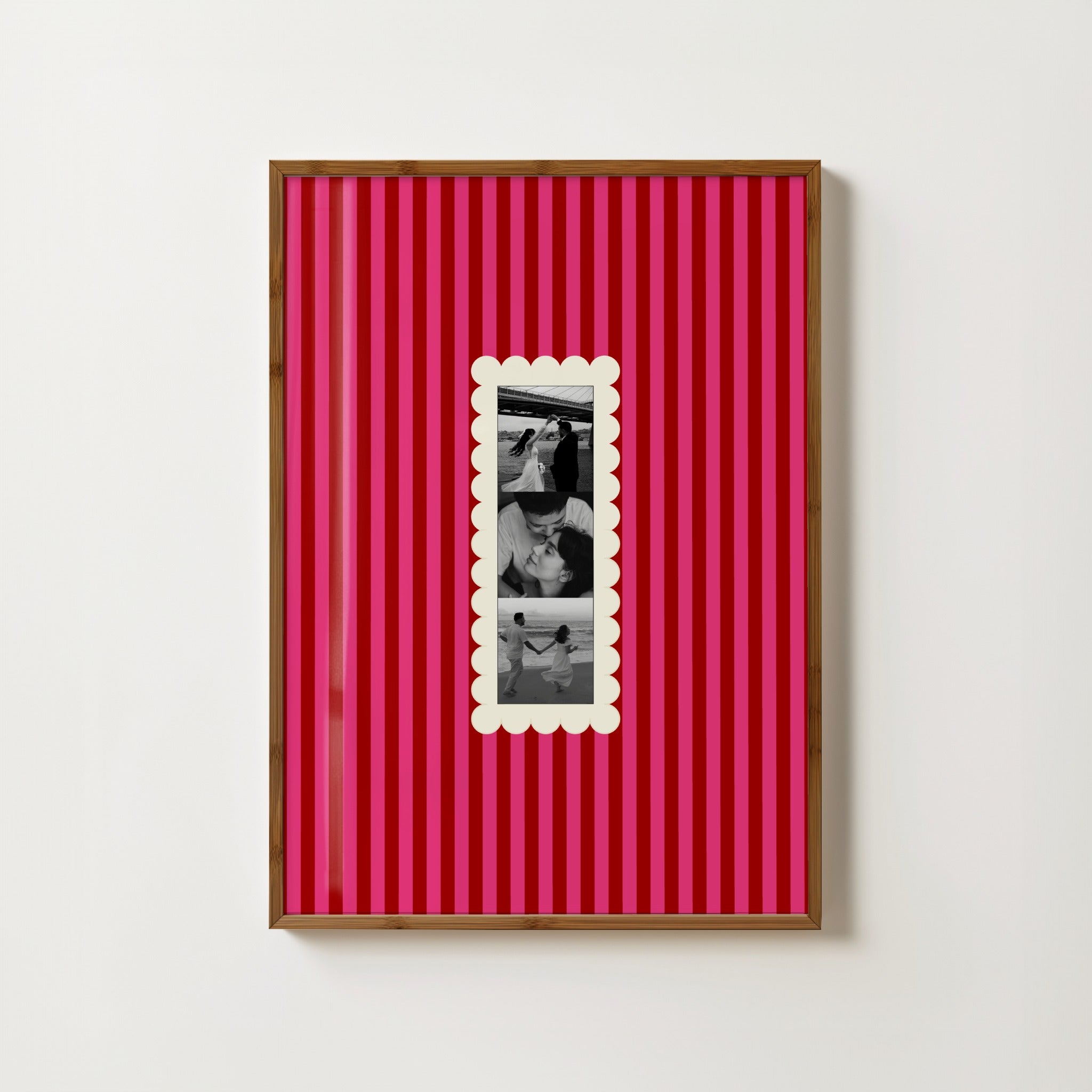 PERSONALISED 3 IMAGE CUSTOM PHOTO PRINT