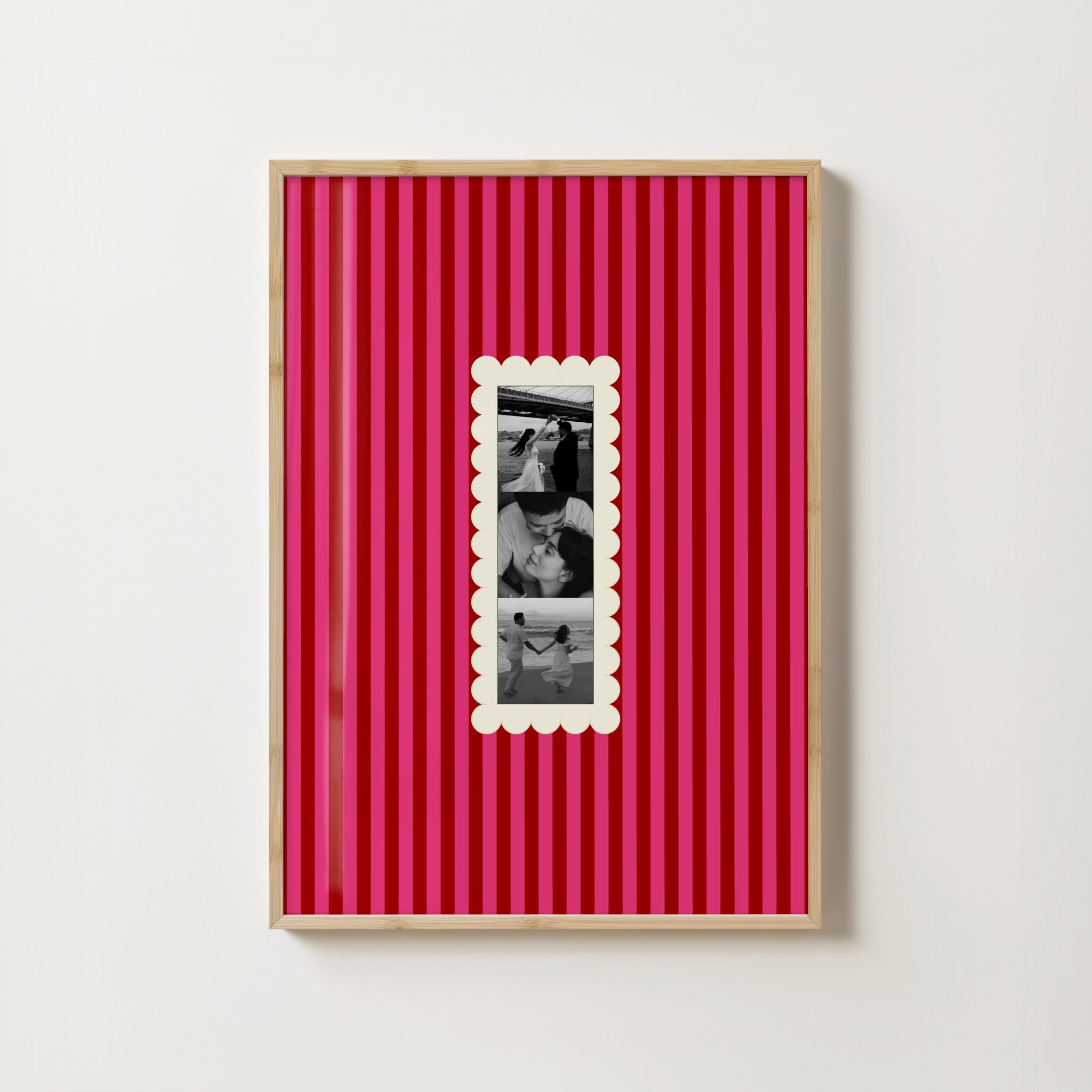 PERSONALISED 3 IMAGE CUSTOM PHOTO PRINT