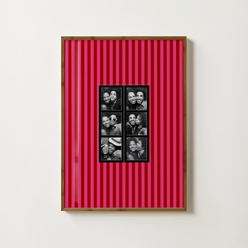 PERSONALISED 6 IMAGE CUSTOM PHOTO PRINT