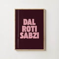 DAL ROTI SABZI PRINT