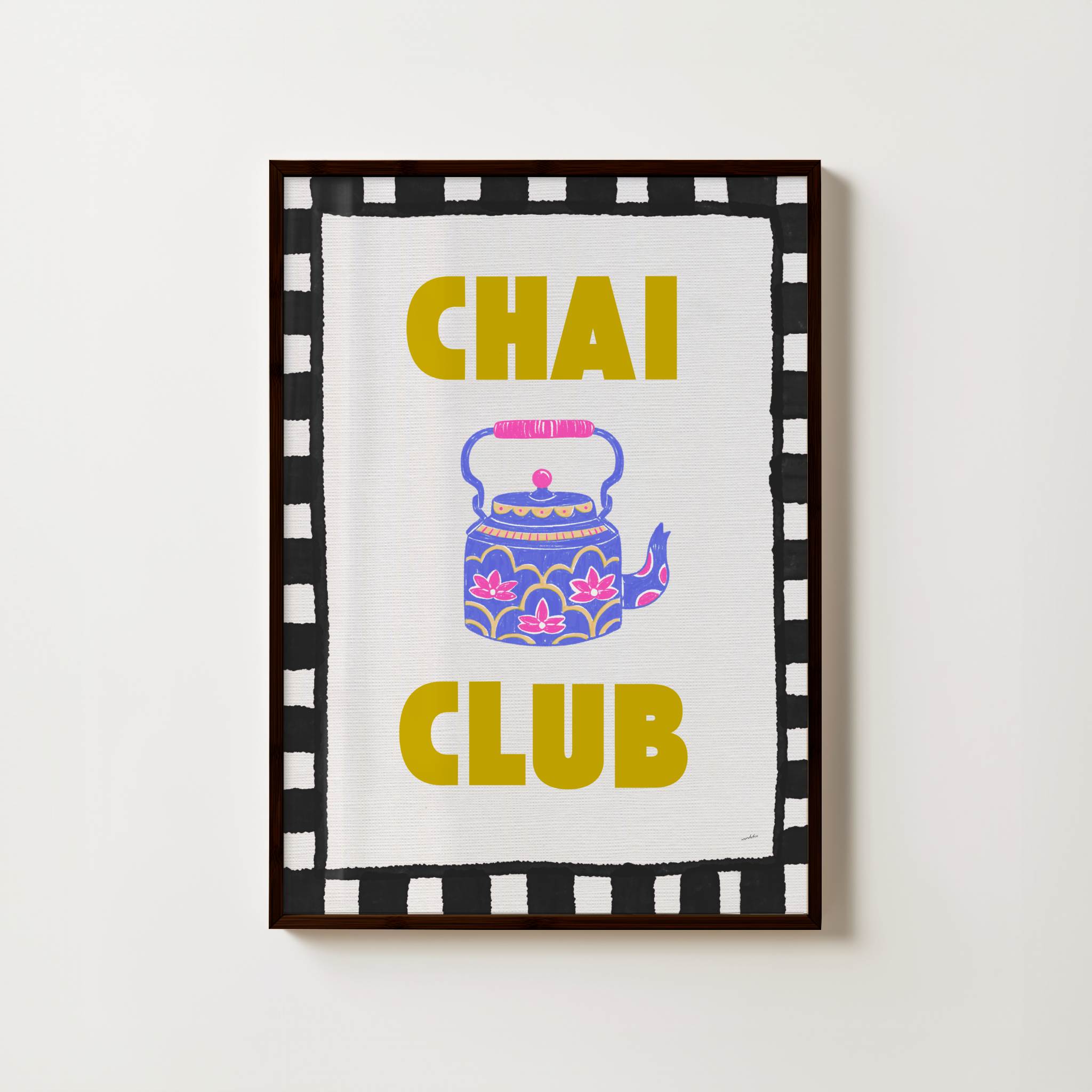 CHAI CLUB PRINT