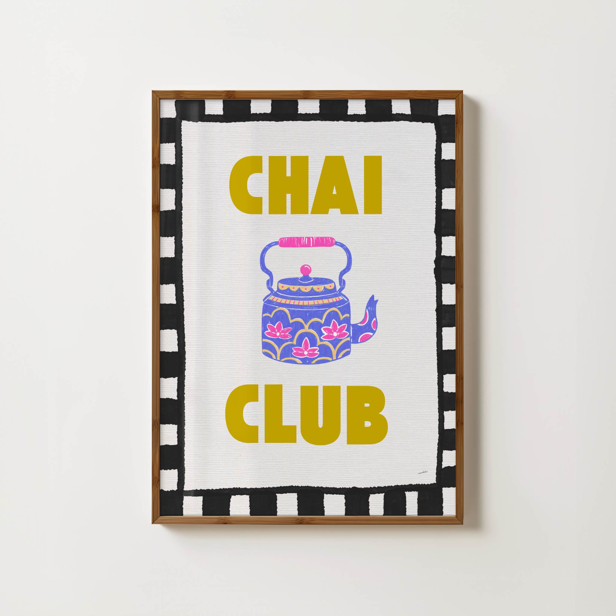 CHAI CLUB PRINT