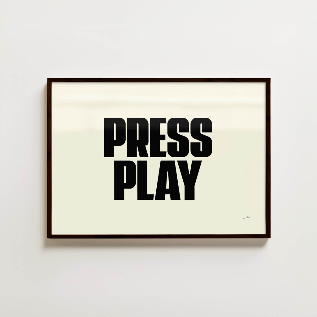 PRESS PLAY PRINT