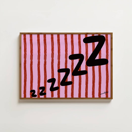 SNOOZE PRINT