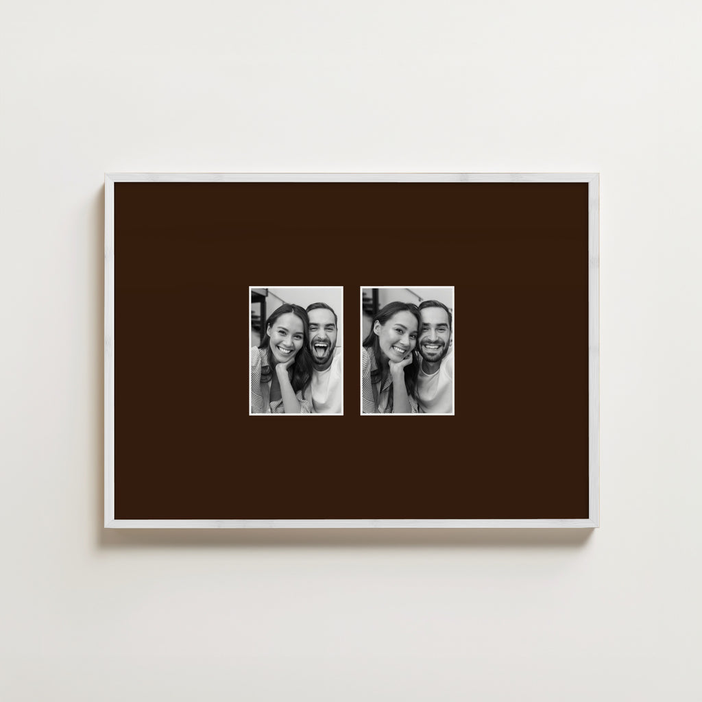 PERSONALISED 2 IMAGE PHOTO PRINT