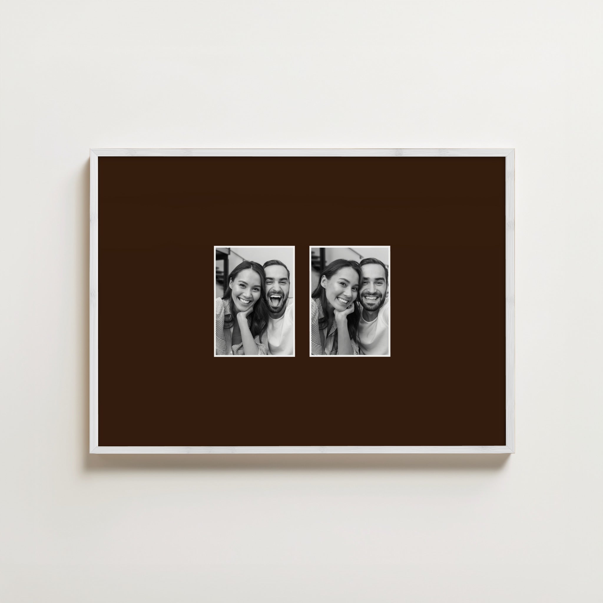 PERSONALISED 2 IMAGE PHOTO PRINT