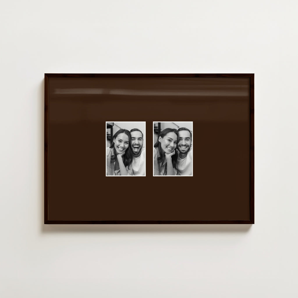 PERSONALISED 2 IMAGE PHOTO PRINT