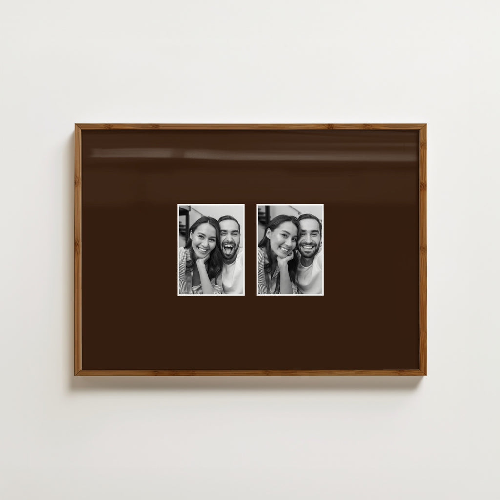 PERSONALISED 2 IMAGE PHOTO PRINT