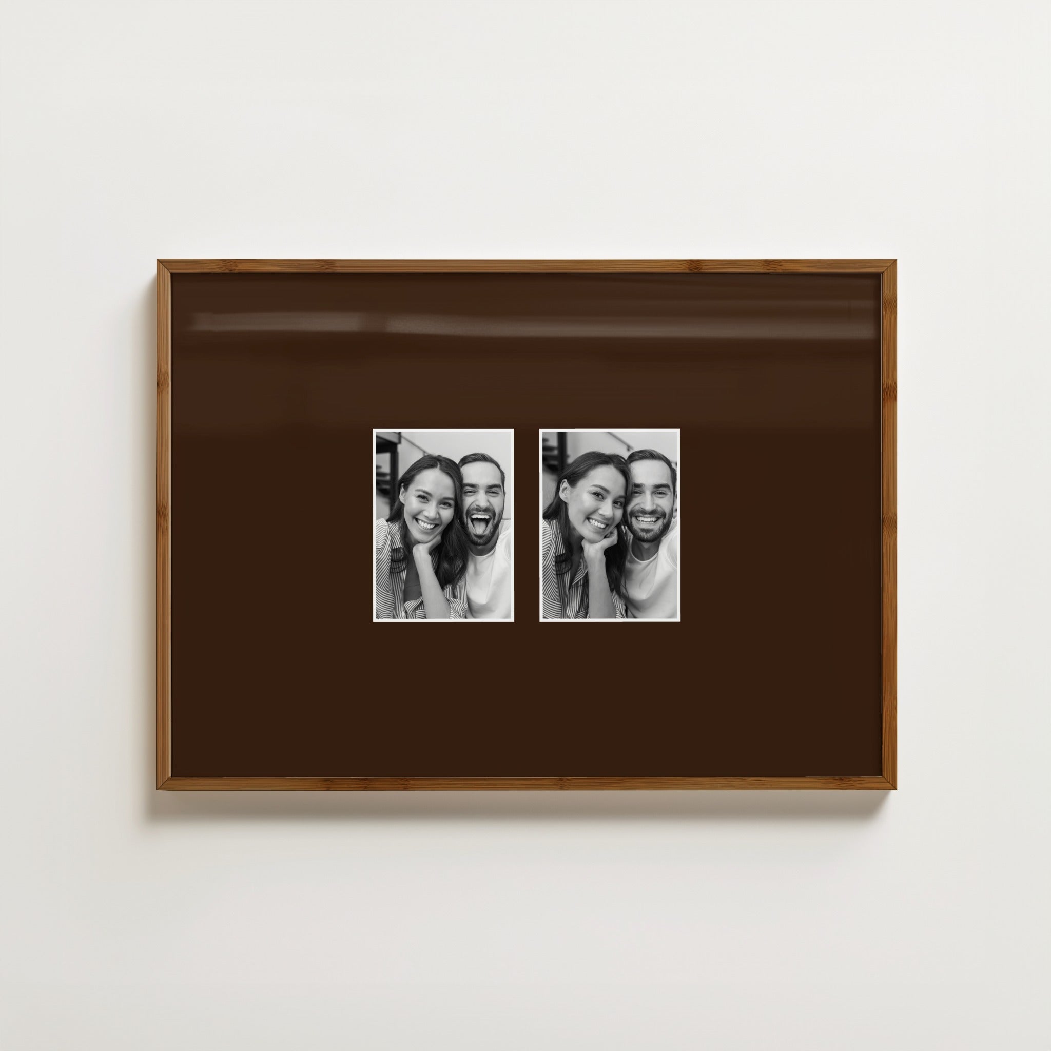 PERSONALISED 2 IMAGE PHOTO PRINT