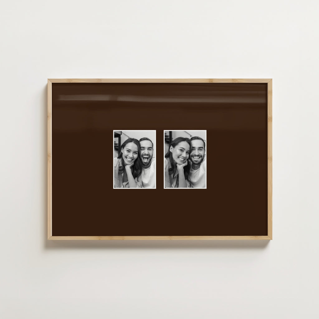 PERSONALISED 2 IMAGE PHOTO PRINT