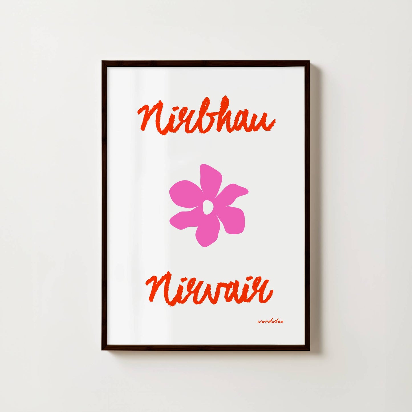 NIRBHAU NIRVAIR PRINT