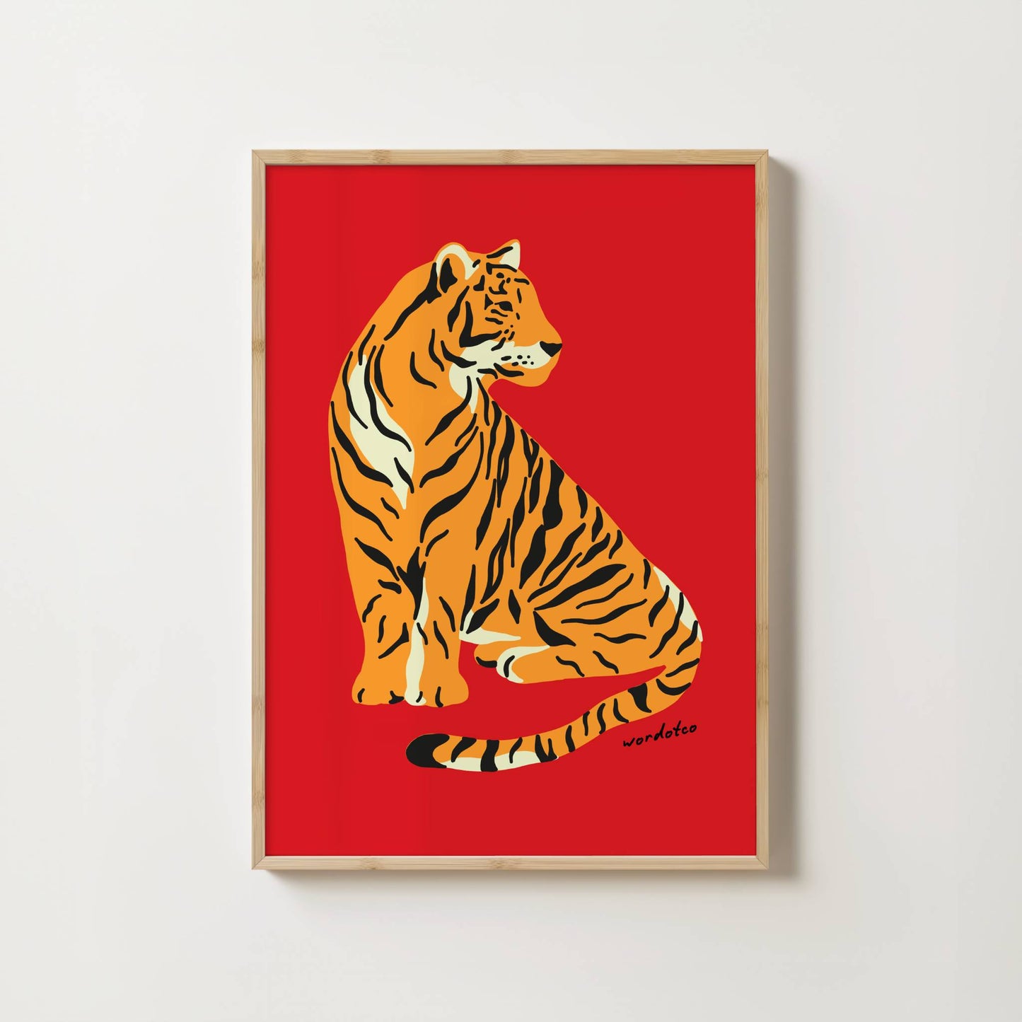 LUCKY TIGER PRINT