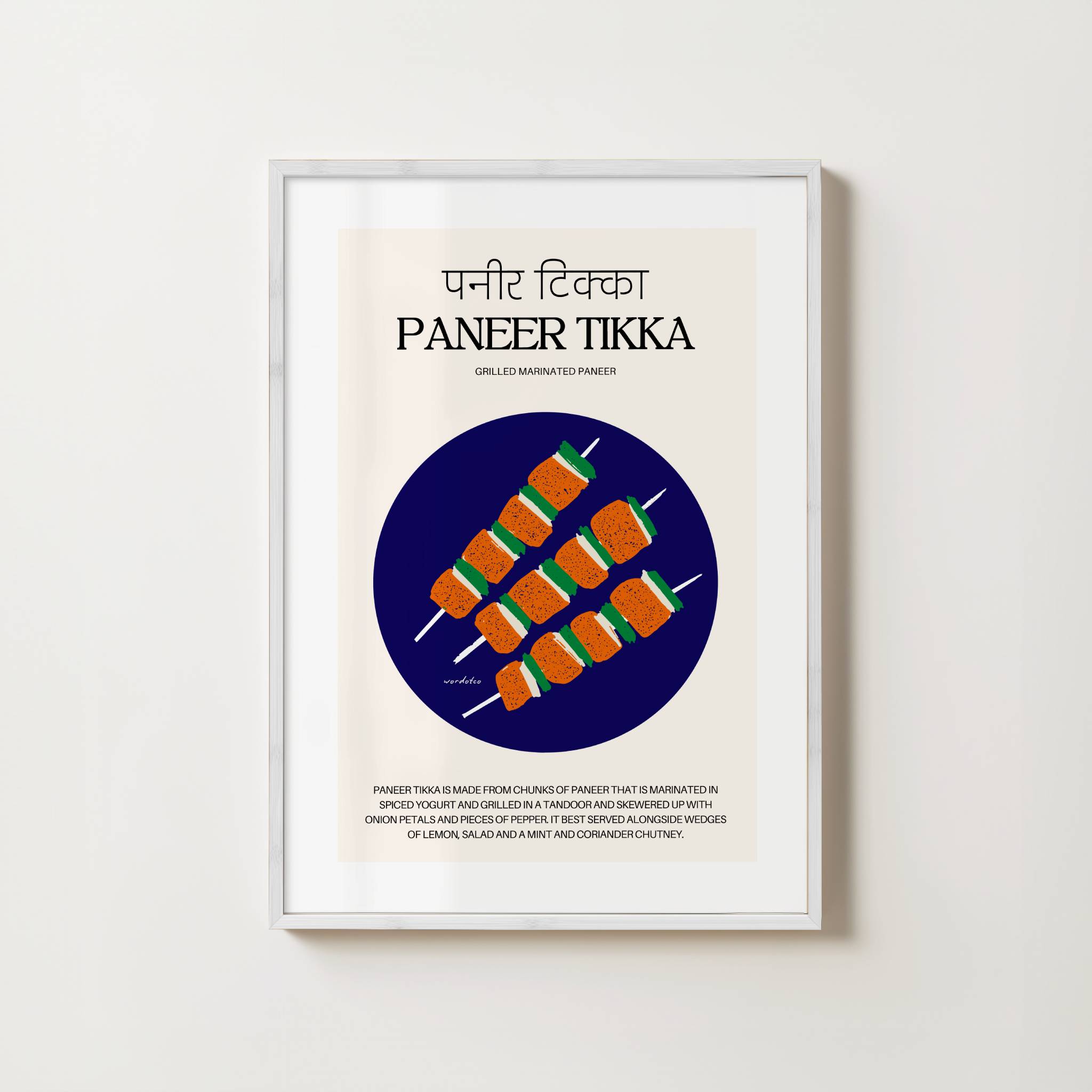 PANEER TIKKA PRINT