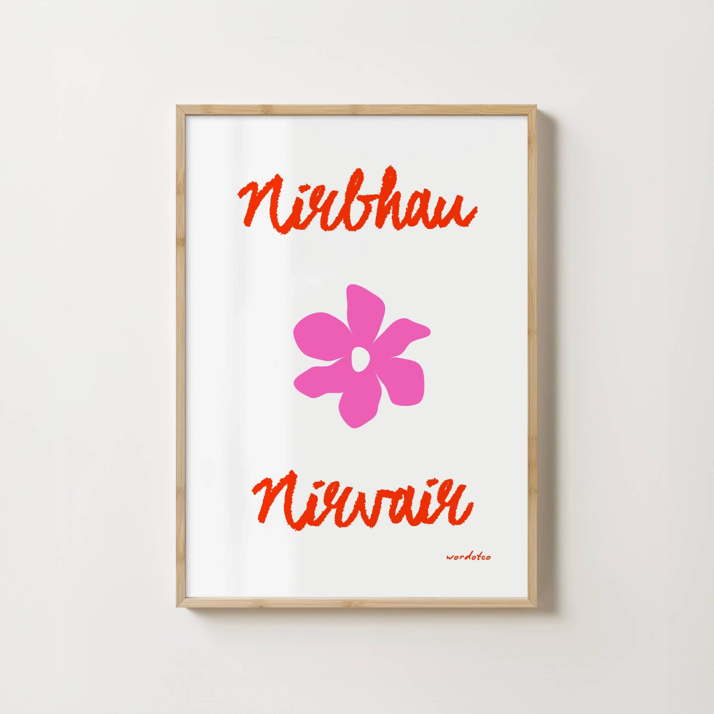 NIRBHAU NIRVAIR PRINT
