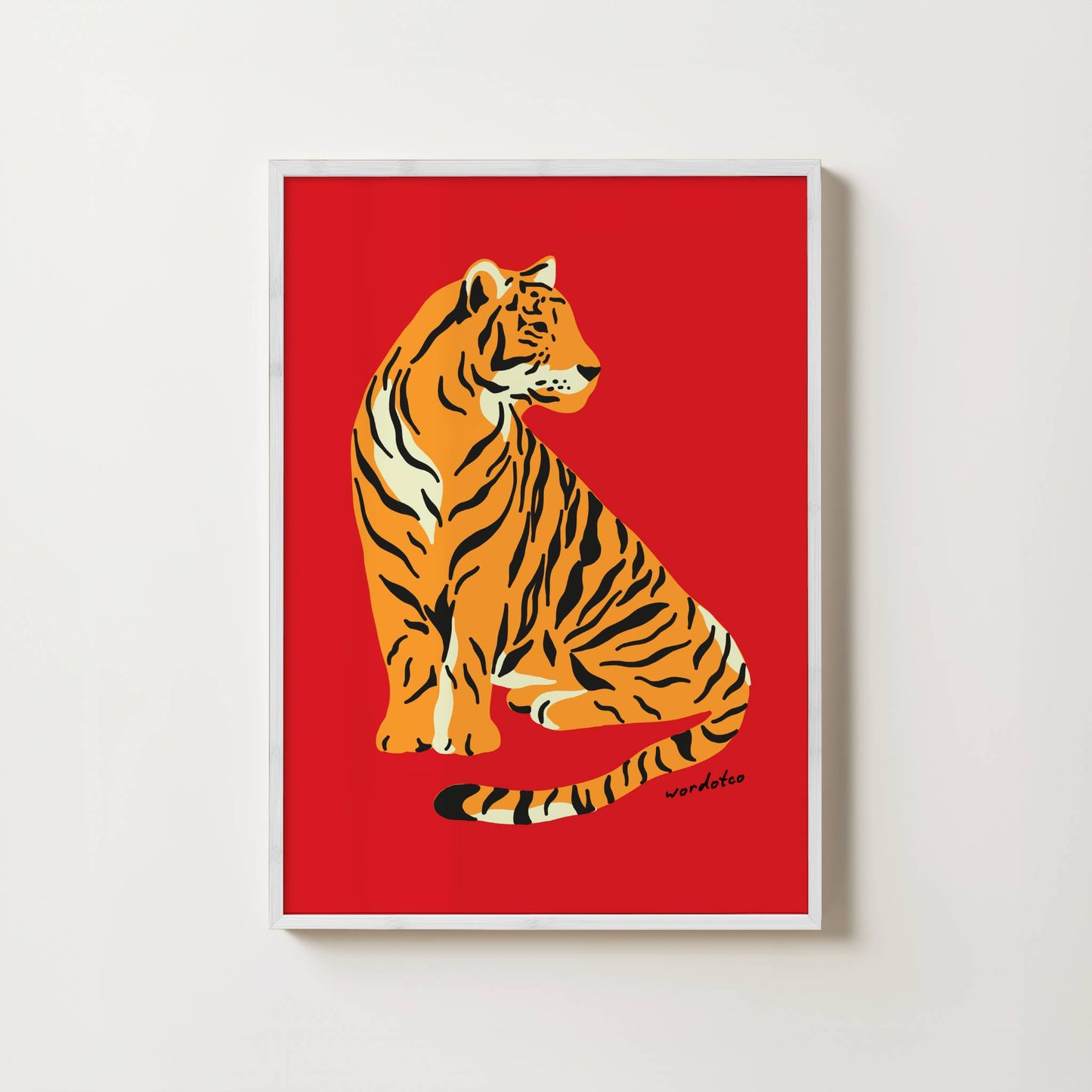 LUCKY TIGER PRINT