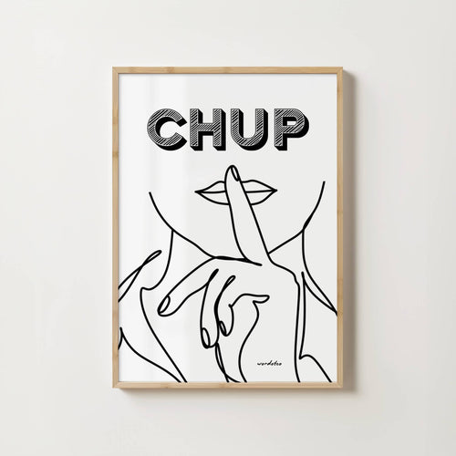 CHUP GUJARATI PRINT