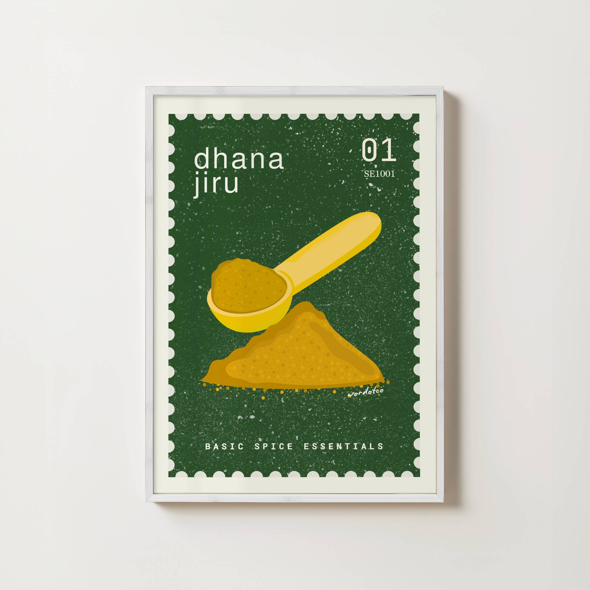 DHANA JIRU SPICE PRINT