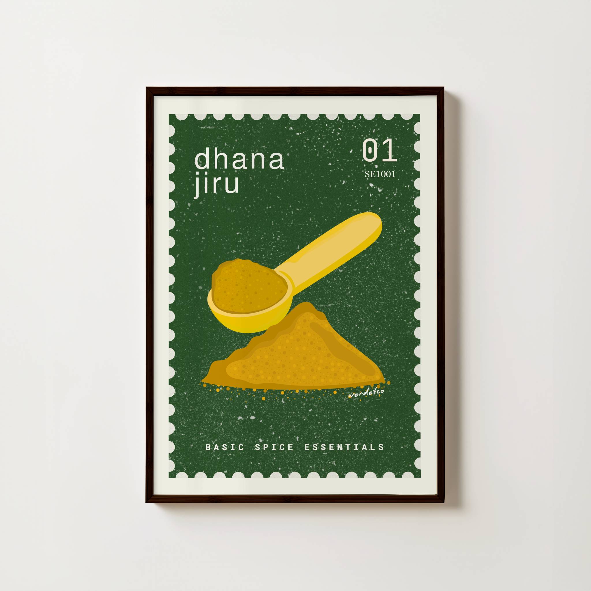 DHANA JIRU SPICE PRINT