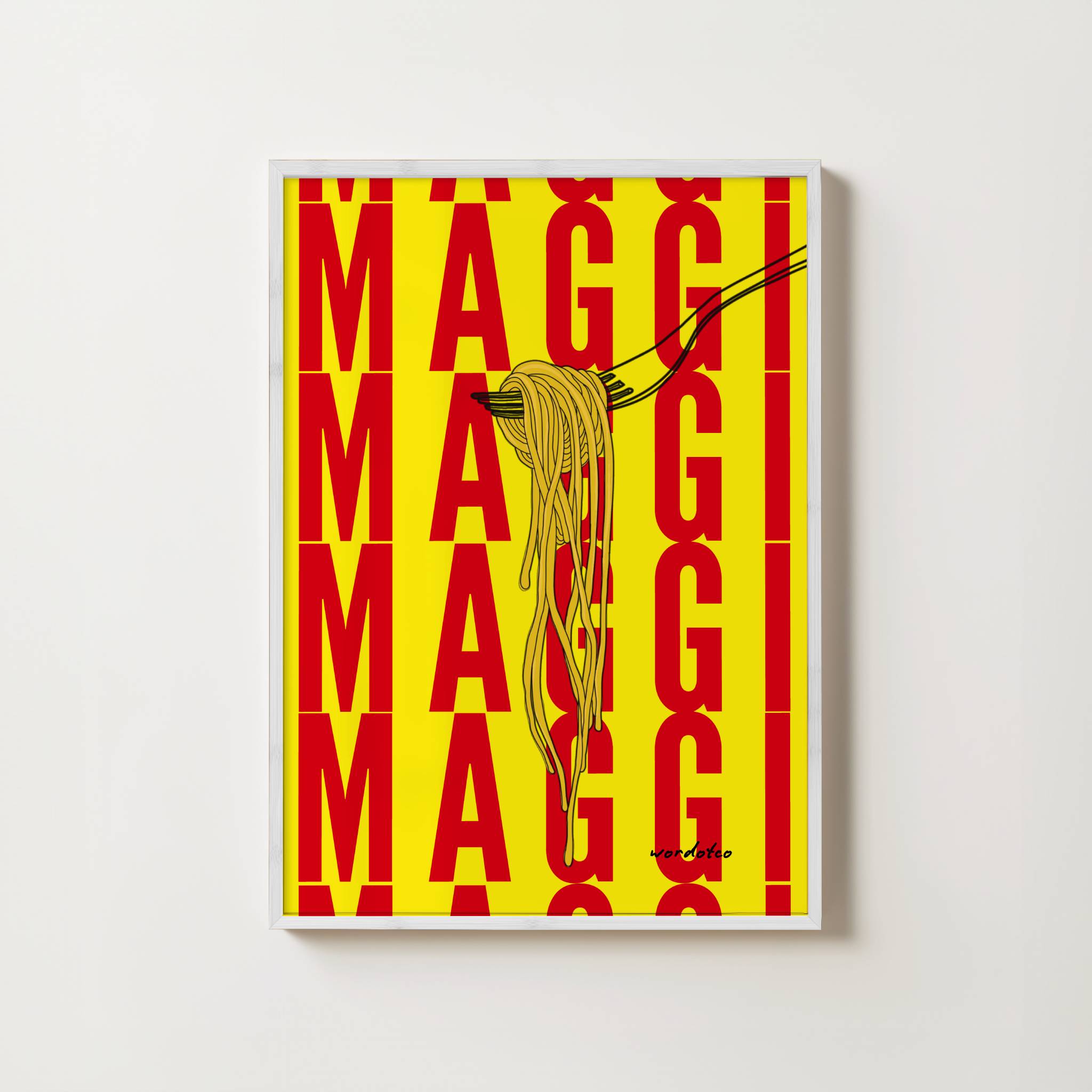 MAGGI NOODLES PRINT