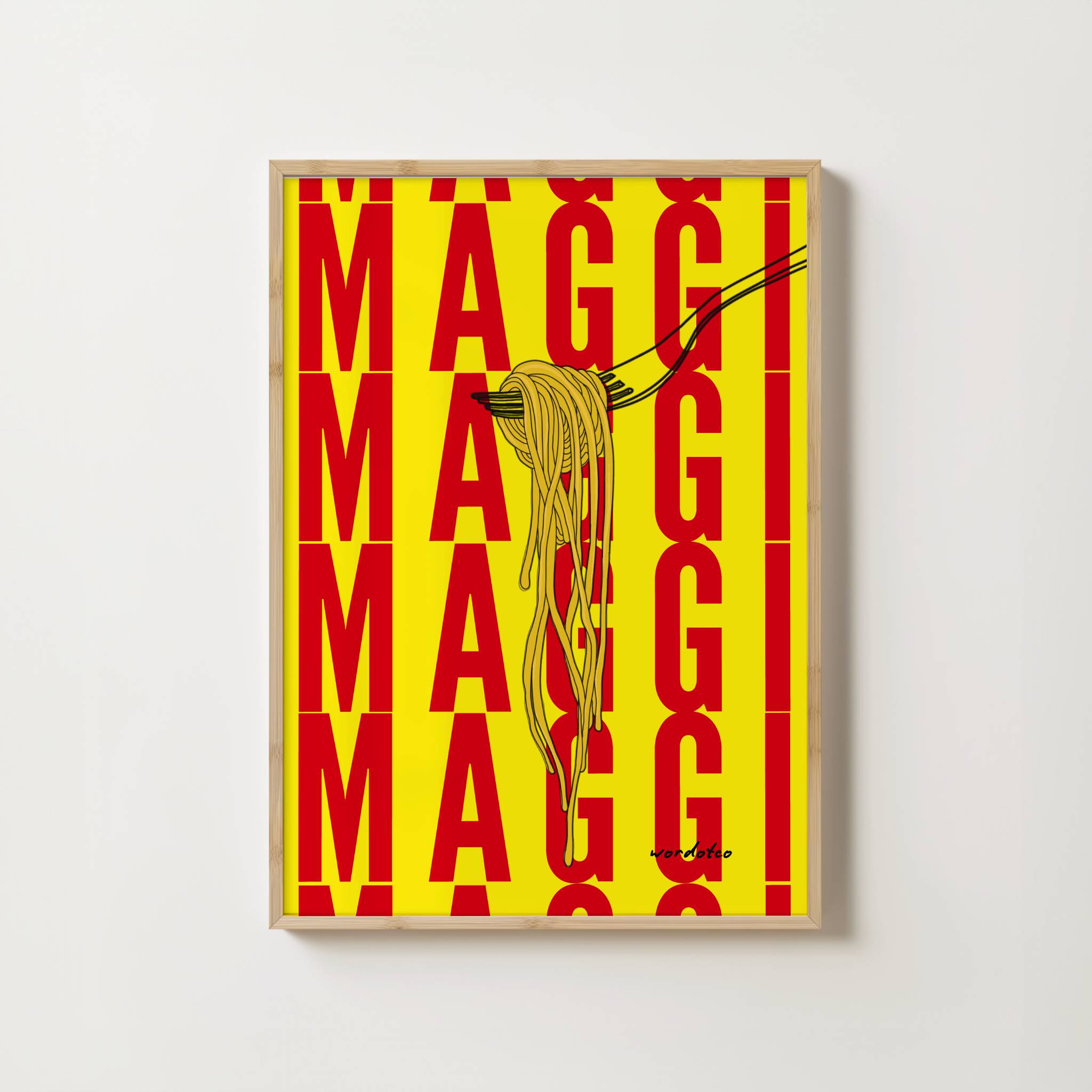 MAGGI NOODLES PRINT