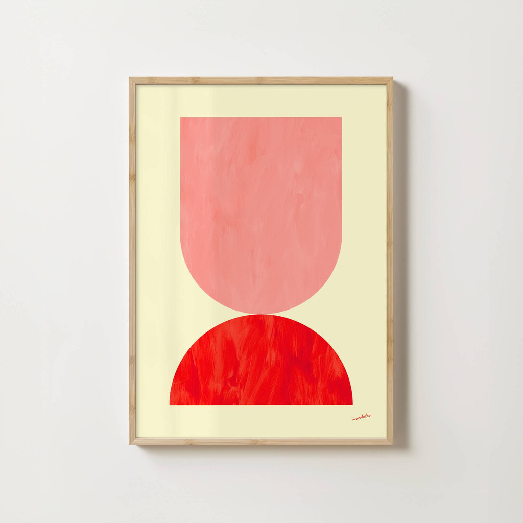 CURVED COMPOSITION PRINT