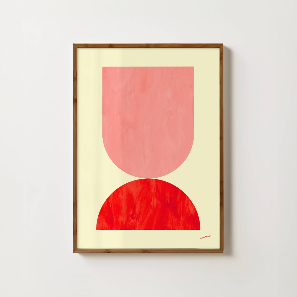 CURVED COMPOSITION PRINT