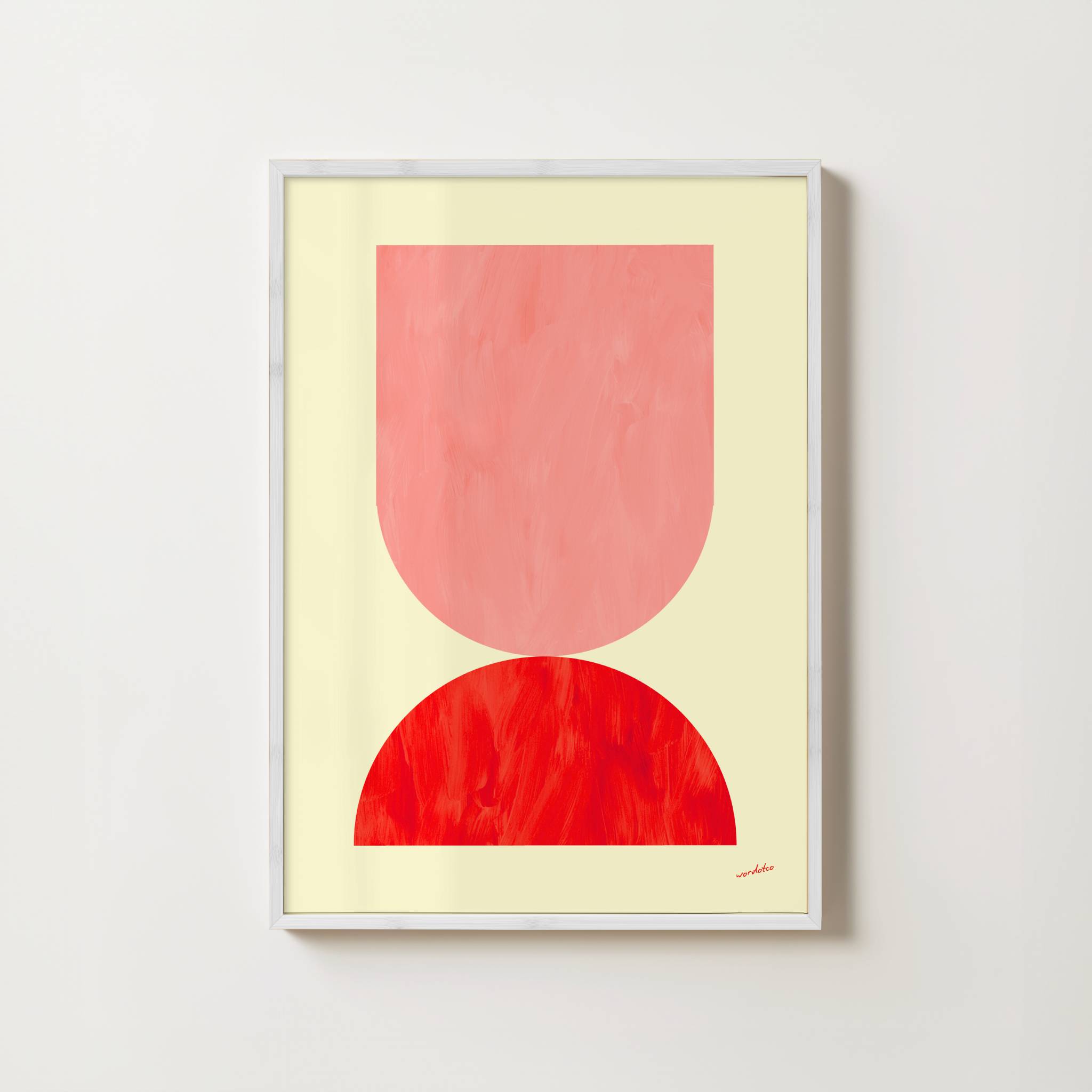 CURVED COMPOSITION PRINT