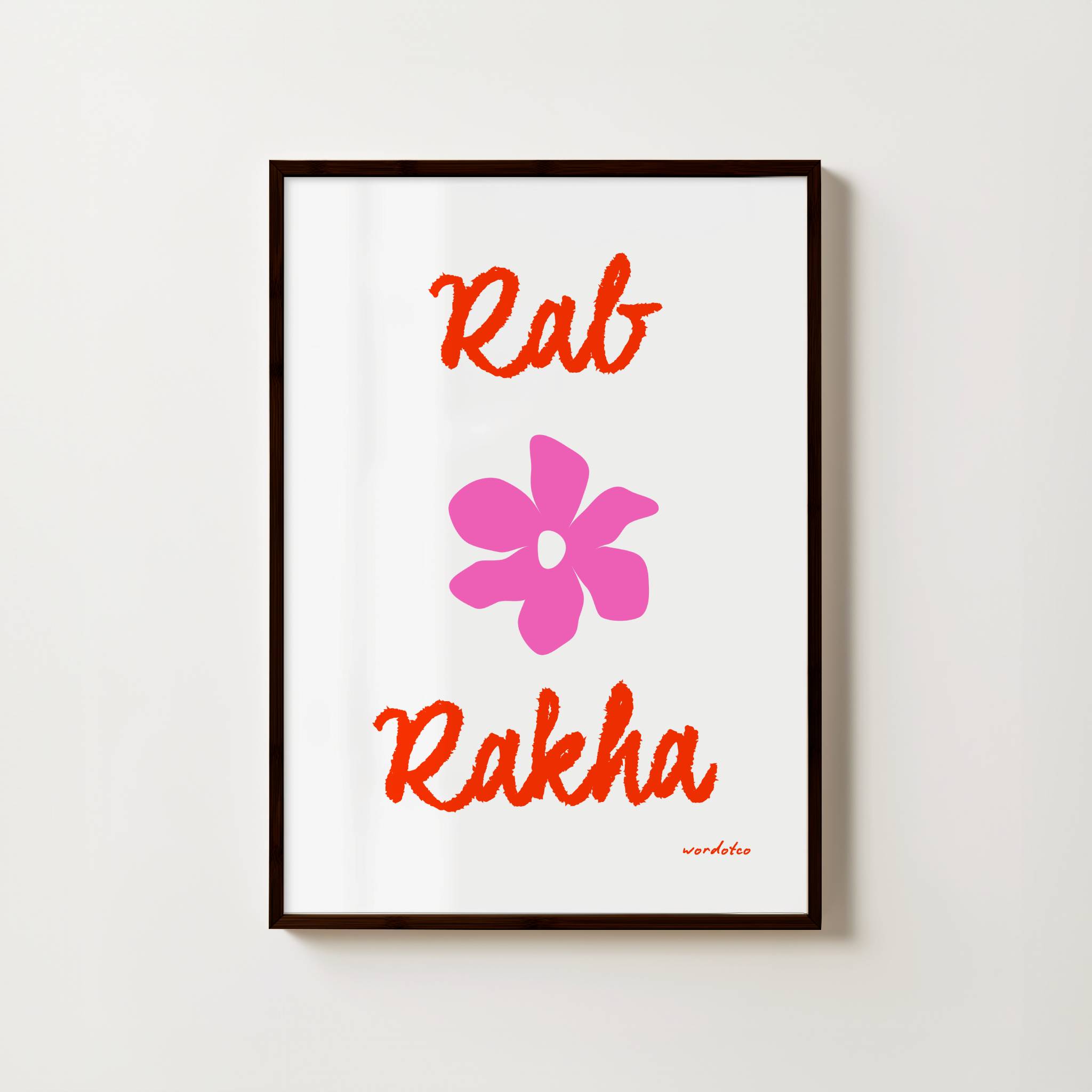 RAB RAKHA PRINT