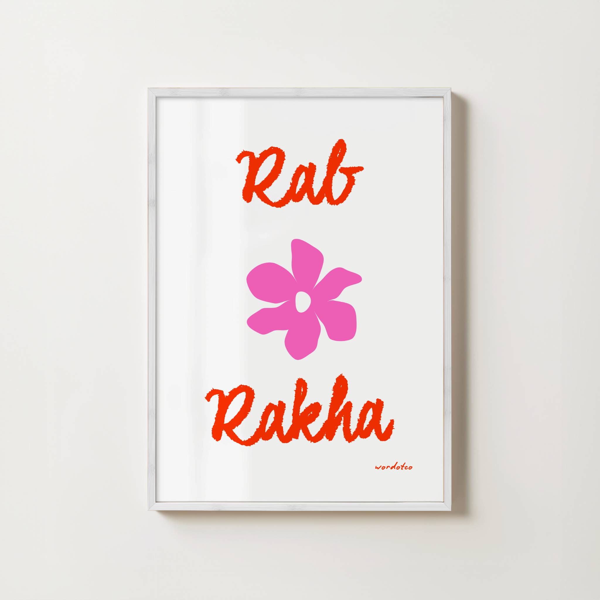 RAB RAKHA PRINT