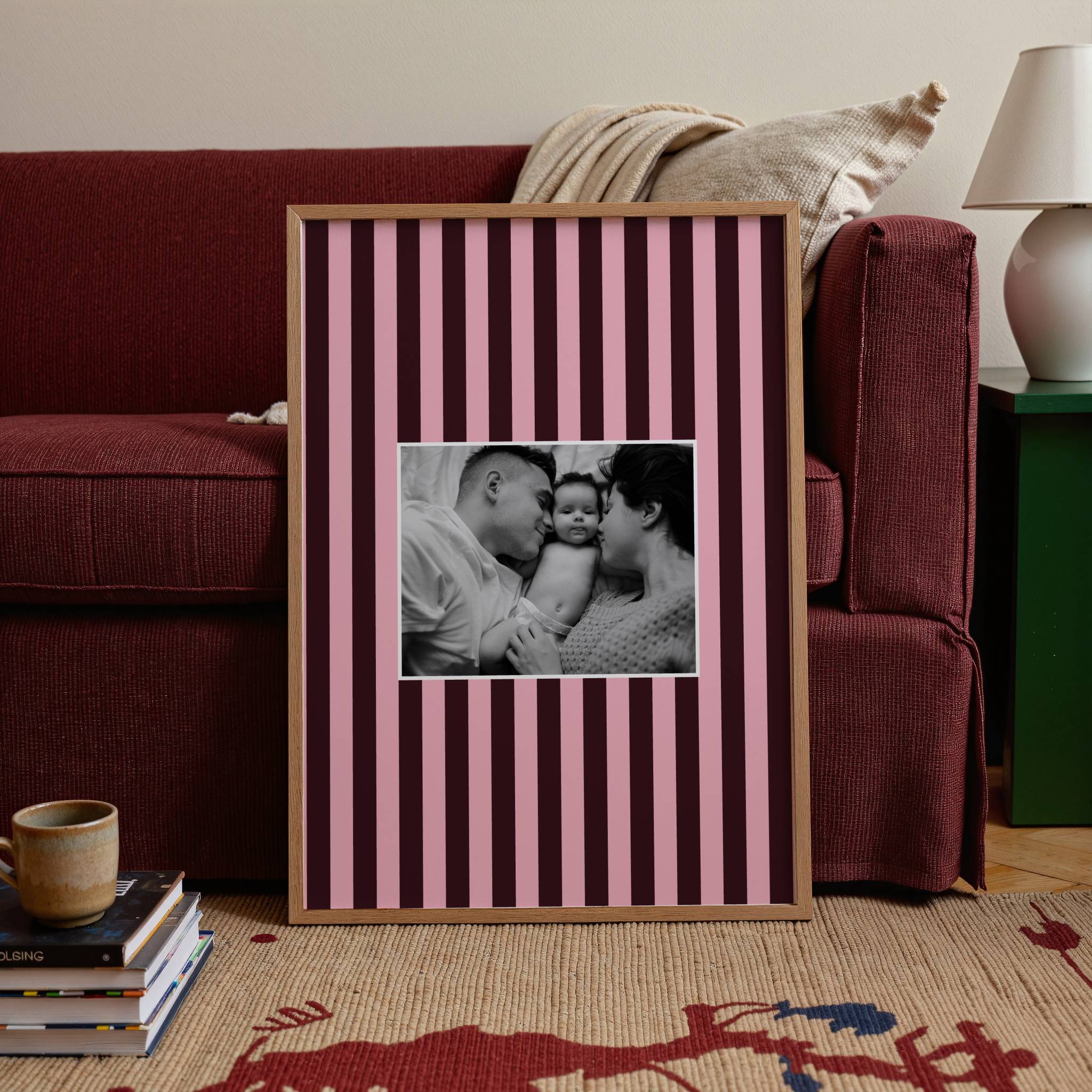 PERSONALISED PASSEPARTOUT STYLE PRINT