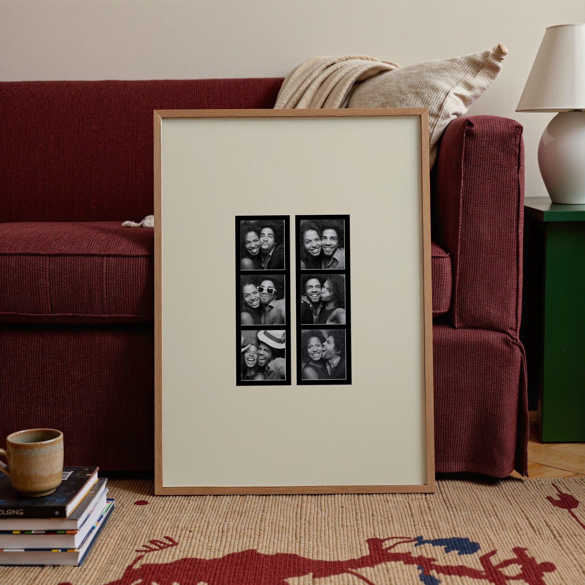PERSONALISED 6 IMAGE CUSTOM PHOTO PRINT