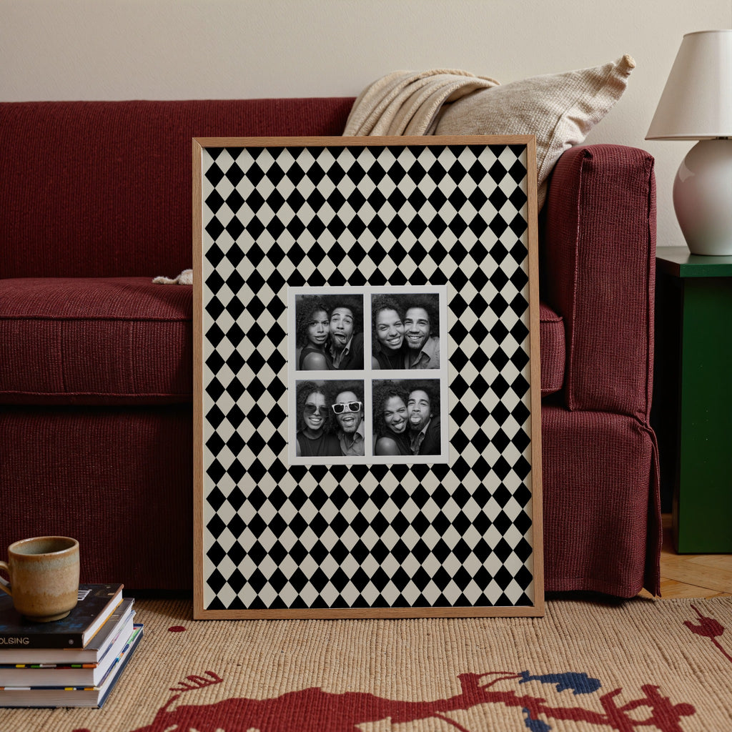 PERSONALISED 4 IMAGE CUSTOM PHOTO PRINT