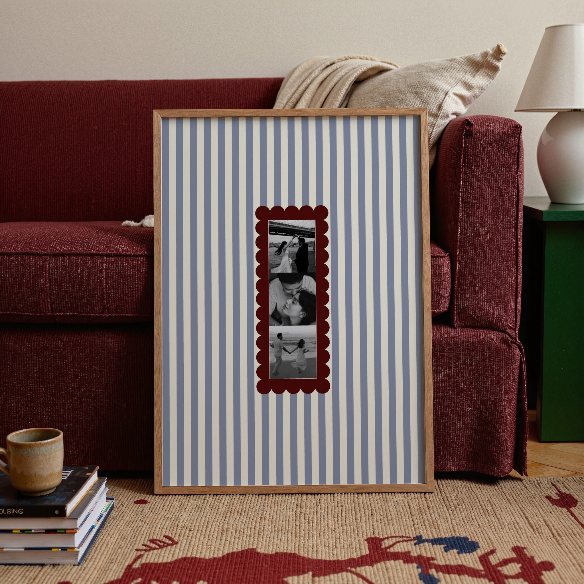 PERSONALISED 3 IMAGE CUSTOM PHOTO PRINT