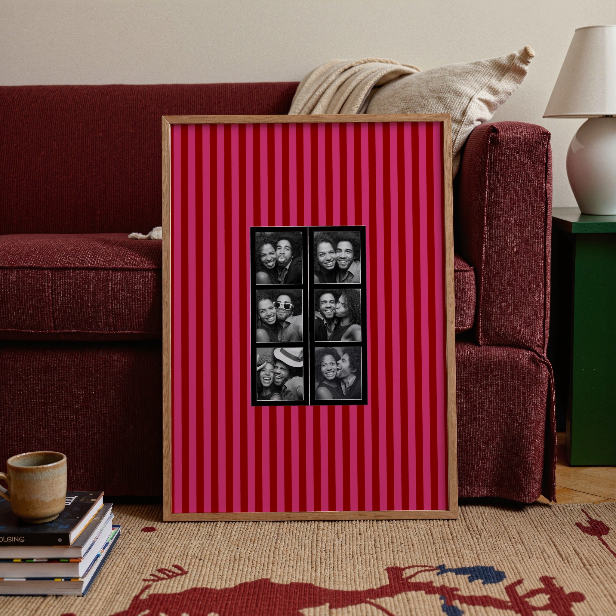 PERSONALISED 6 IMAGE CUSTOM PHOTO PRINT