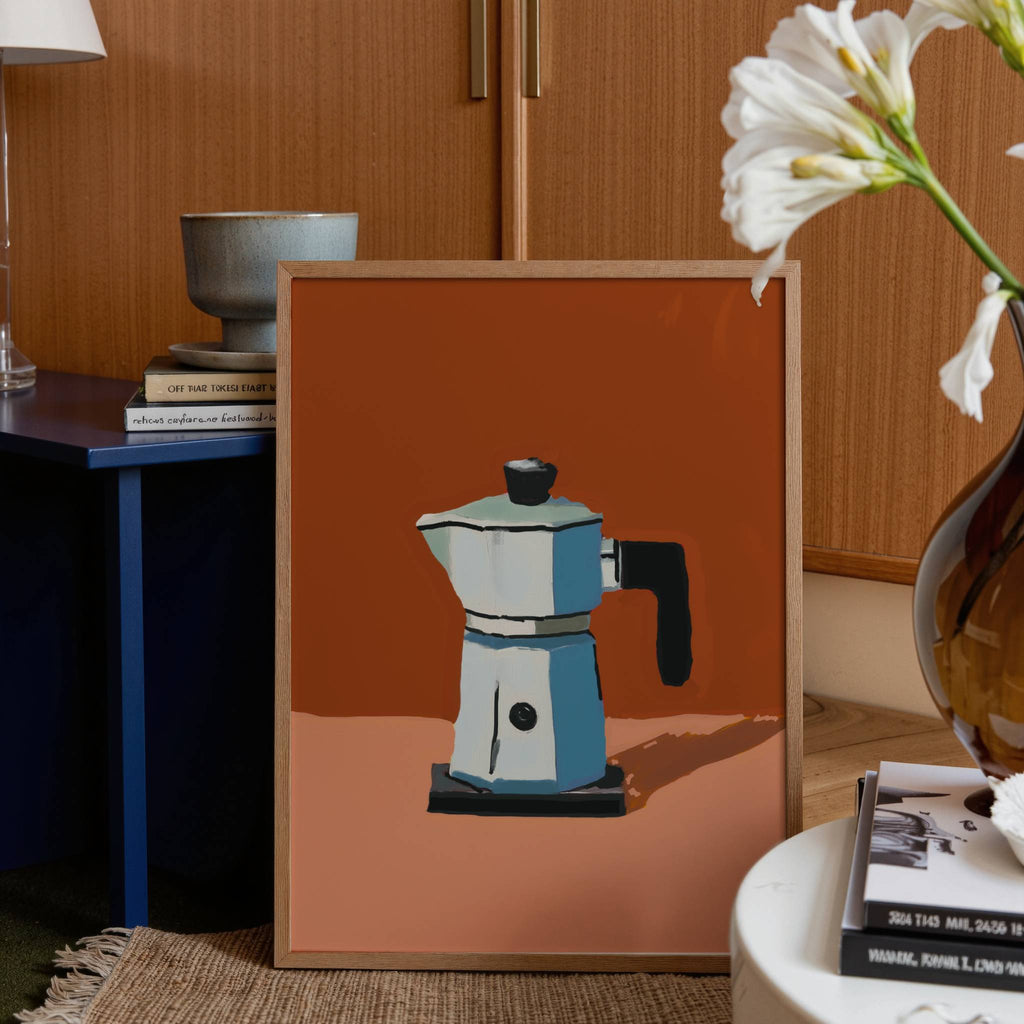 COFFEE MOKA POT PRINT (Digital Download)