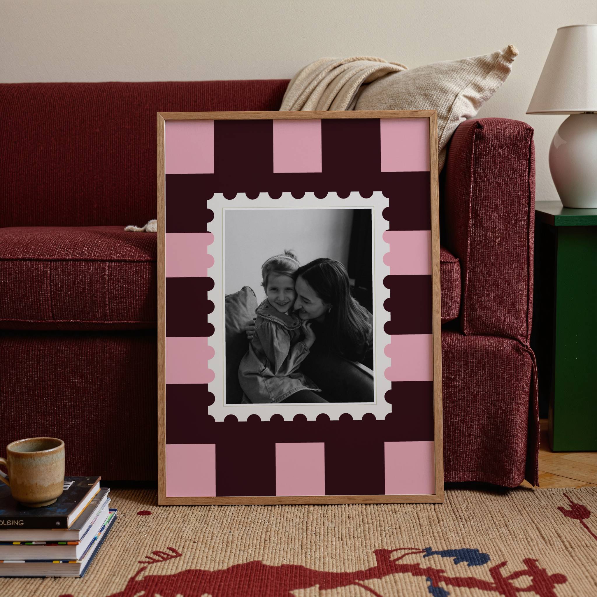 PERSONALISED PASSEPARTOUT STYLE PRINT