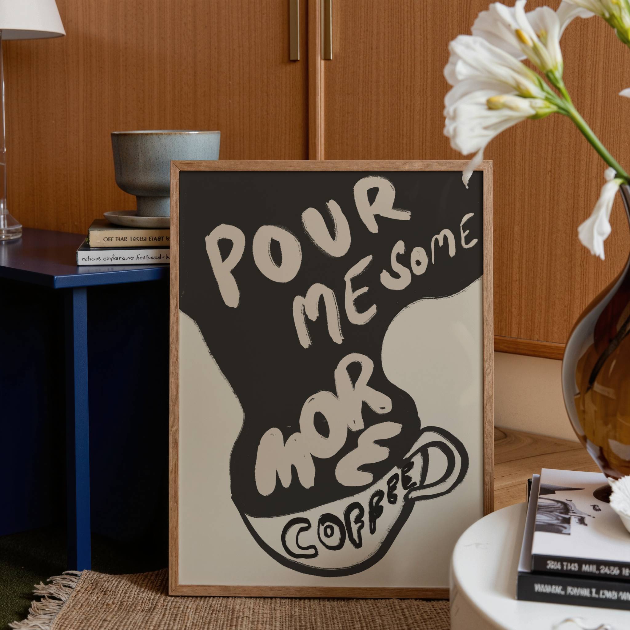 POUR MORE COFFEE PRINT (Digital Download)
