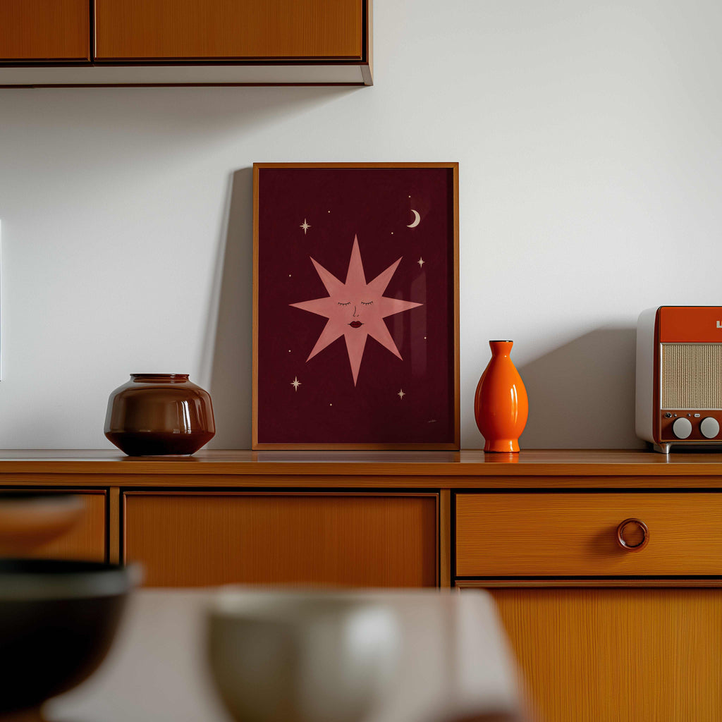 WHIMSICAL STAR PRINT