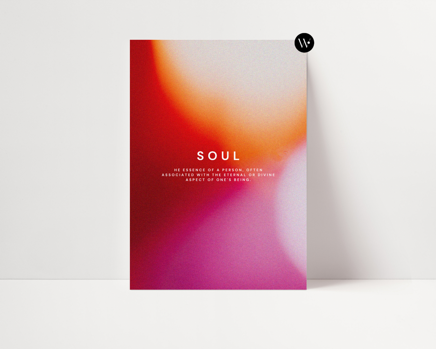 Soul Gradient Poster Print
