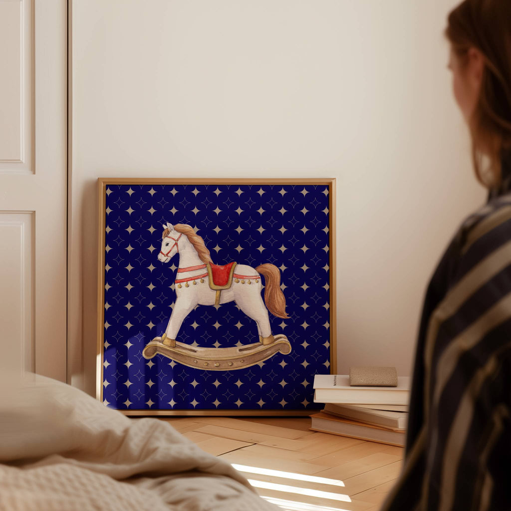 ROCKING HORSE PRINT