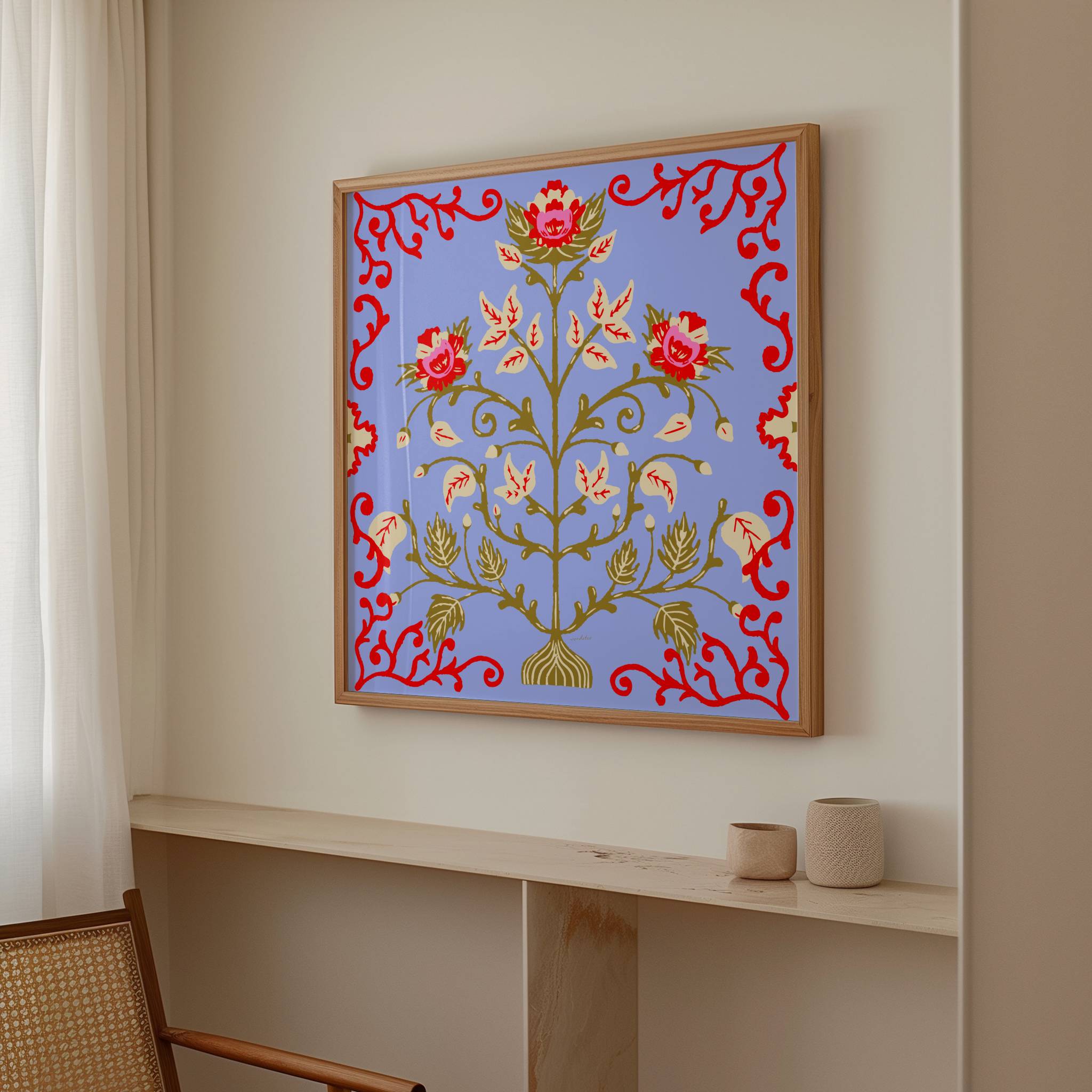 FLORAL PATTERN PRINT