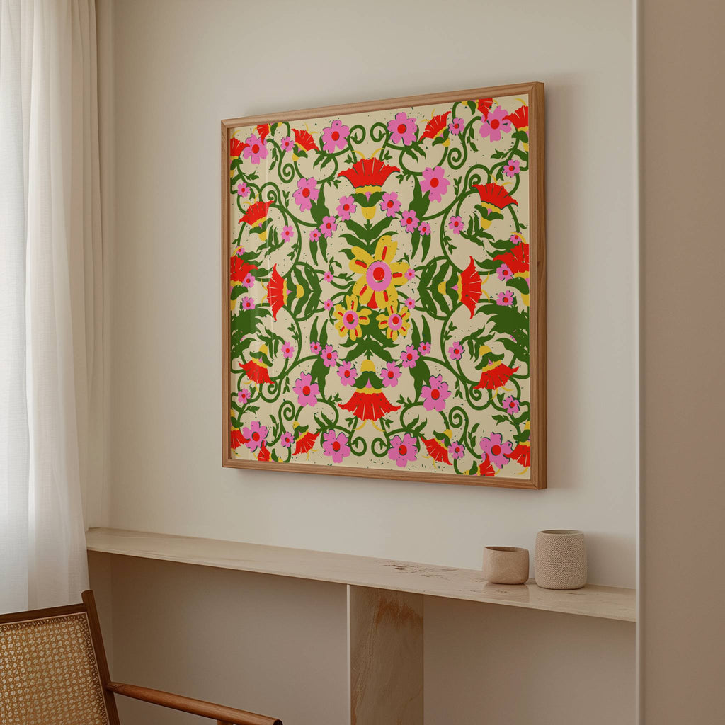 FLORAL PATTERN PRINT