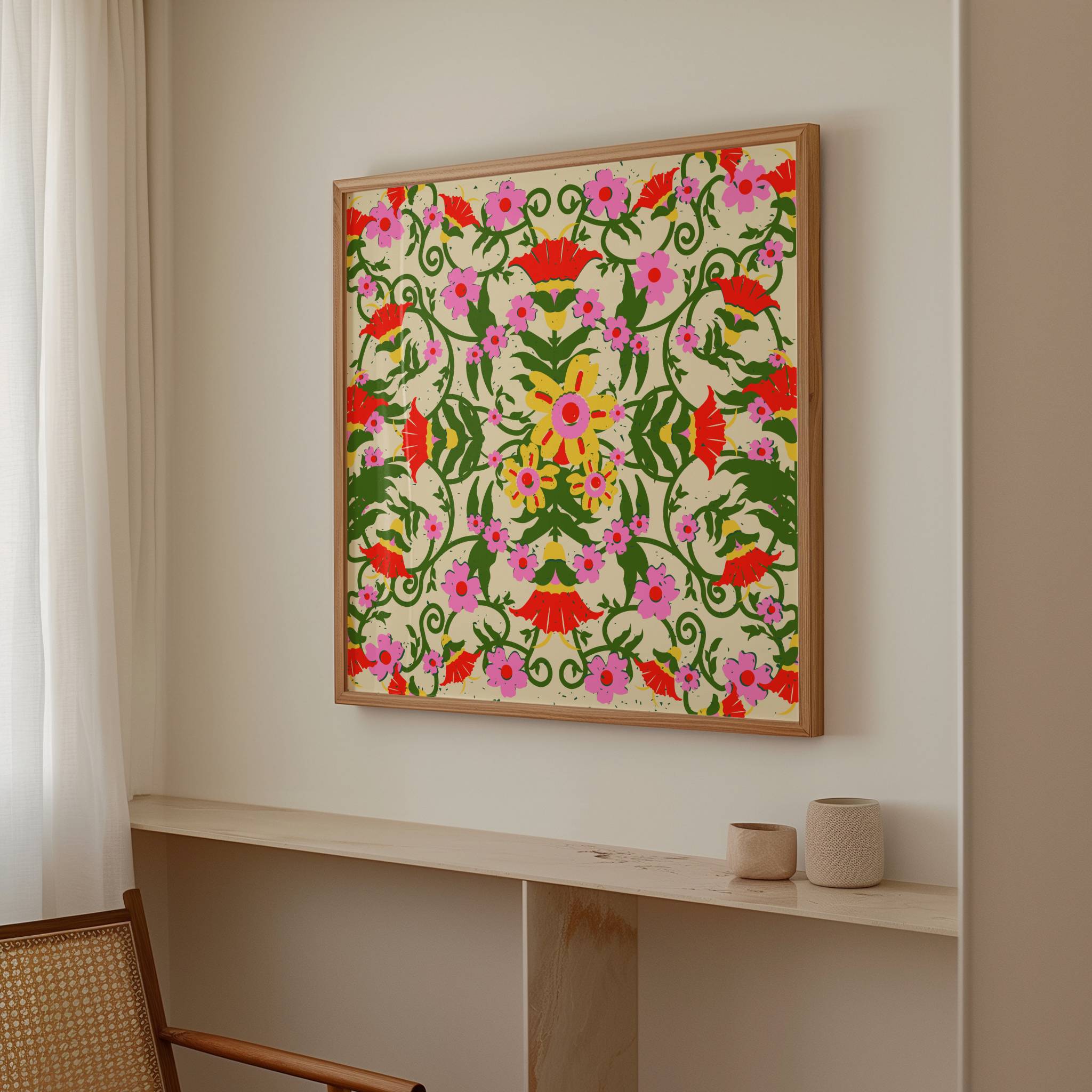 FLORAL PATTERN PRINT