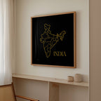 INDIA MAP PRINT
