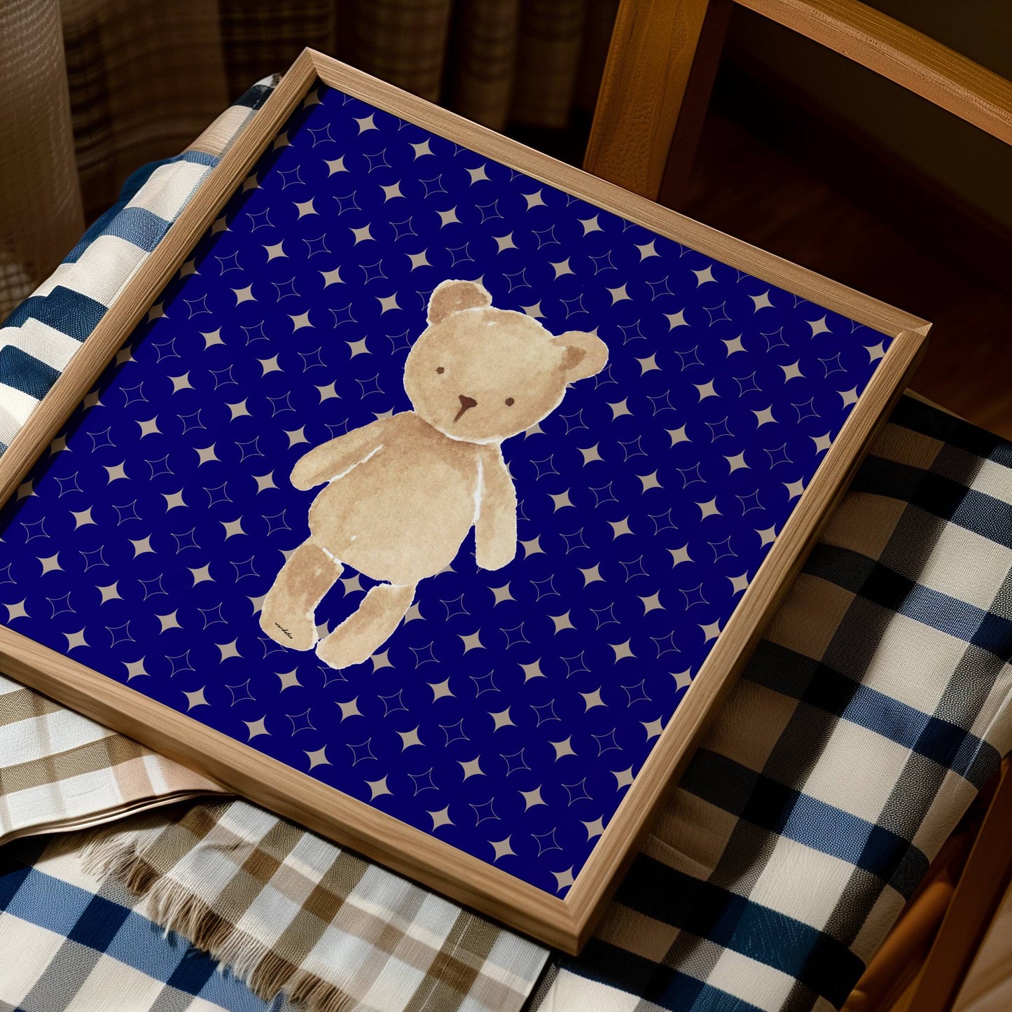 VINTAGE BEAR PRINT